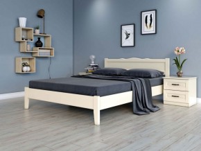 КАРИНА-7 Кровать из массива (Слоновая кость) в Дегтярске - degtyarsk.mebel24.online | фото