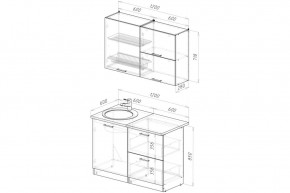 КГ "Антика" Лайт 1200 мм в Дегтярске - degtyarsk.mebel24.online | фото 2