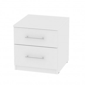 Комод K-48x45x45-1 Калисто (тумба прикроватная) Белый в Дегтярске - degtyarsk.mebel24.online | фото