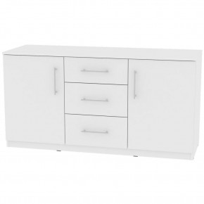 Комод K-70x135x45-1 (Белый) Калисто в Дегтярске - degtyarsk.mebel24.online | фото