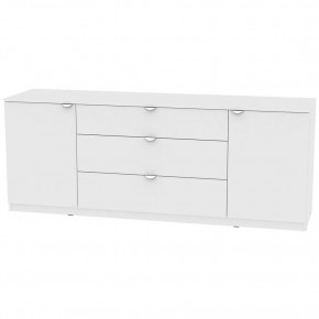 Комод K-70x180x45-1-TR (Белый) Калисто в Дегтярске - degtyarsk.mebel24.online | фото