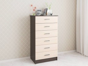 Комод Катрин-4 венге/дуб молочный в Дегтярске - degtyarsk.mebel24.online | фото