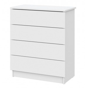 Комод КМ 1 (Серия 2) Белый текстурный в Дегтярске - degtyarsk.mebel24.online | фото 3