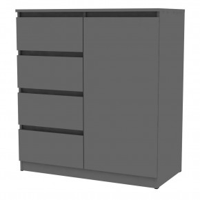 Комод Мальта K114 (Графит) в Дегтярске - degtyarsk.mebel24.online | фото