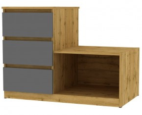 Комод Мальта K206 (ДВ-Графит) в Дегтярске - degtyarsk.mebel24.online | фото