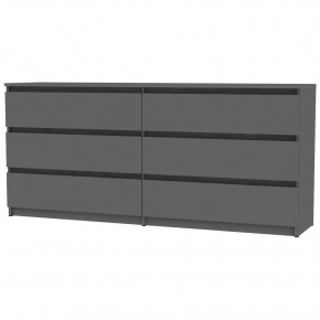 Комод Malta light K144 (Графит) в Дегтярске - degtyarsk.mebel24.online | фото