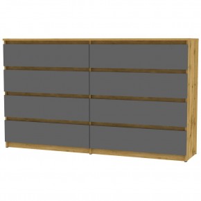 Комод Malta light K147 (ДВ-Графит) в Дегтярске - degtyarsk.mebel24.online | фото