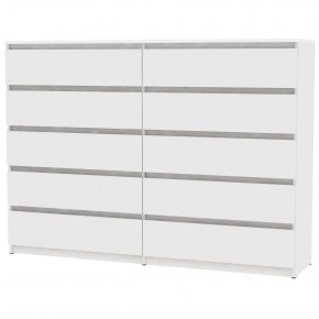 Комод Malta light K156 (Белый) в Дегтярске - degtyarsk.mebel24.online | фото