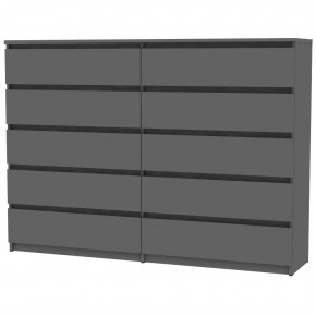 Комод Malta light K156 (Графит) в Дегтярске - degtyarsk.mebel24.online | фото