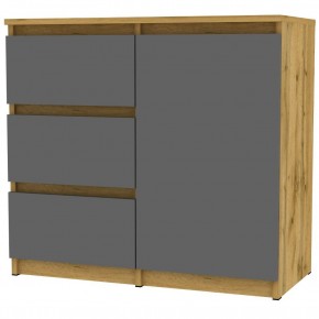 Комод Malta light K186 (ДВ-Графит) в Дегтярске - degtyarsk.mebel24.online | фото