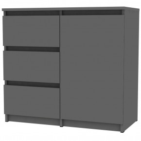 Комод Malta light K186 (Графит) в Дегтярске - degtyarsk.mebel24.online | фото