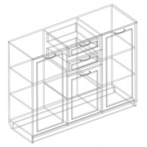 Комод "ГА-04" Александрия в Дегтярске - degtyarsk.mebel24.online | фото 3