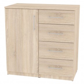 Комод "Калисто (K17)" ручка рейлинг (Дуб сонома) в Дегтярске - degtyarsk.mebel24.online | фото
