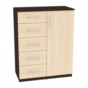 Комод "Калисто (K37)" ручка рейлинг (Венге-ДМ) в Дегтярске - degtyarsk.mebel24.online | фото