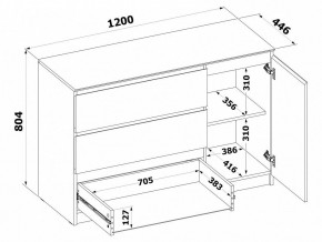 Комод Т-3Р в Дегтярске - degtyarsk.mebel24.online | фото 4