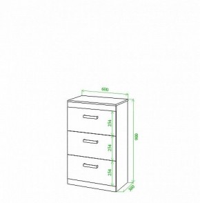 Комод Tiovo Км60 в Дегтярске - degtyarsk.mebel24.online | фото 2