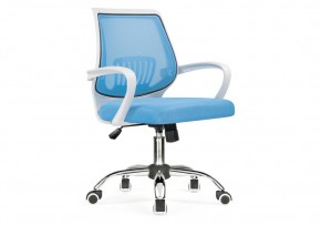 Компьютерное кресло Ergoplus blue / white в Дегтярске - degtyarsk.mebel24.online | фото