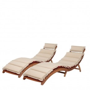 Комплект шезлонги и столик AFM-803A-T133 Beige (2+1) в Дегтярске - degtyarsk.mebel24.online | фото 2