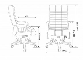 Кресло для руководителя KB-10WALNUT/B/LEATH в Дегтярске - degtyarsk.mebel24.online | фото 7