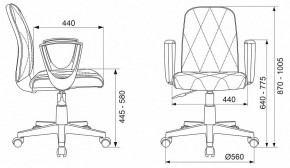 Кресло компьютерное CH-327/BLACK-PU в Дегтярске - degtyarsk.mebel24.online | фото 8