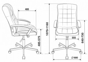 Кресло компьютерное CH-823AXSN/BLACK в Дегтярске - degtyarsk.mebel24.online | фото 6