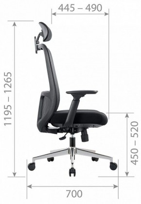 Кресло компьютерное CH581 в Дегтярске - degtyarsk.mebel24.online | фото 4