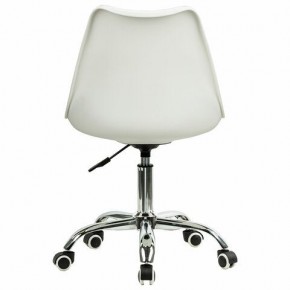 Кресло стул BRABIX "Eames MG-310 CH", хром, пластик белый, экокожа белая, 532923 в Дегтярске - degtyarsk.mebel24.online | фото 4