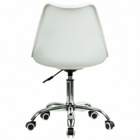 Кресло стул BRABIX "Eames MG-310 CH", хром, пластик белый, ткань серая, 532924 в Дегтярске - degtyarsk.mebel24.online | фото 4