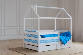 Кровать-домик 80*160 Белый в Дегтярске - degtyarsk.mebel24.online | фото 4