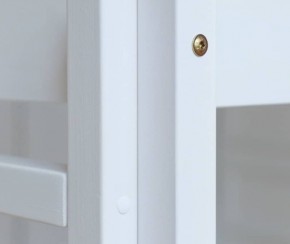 Кровать-домик двухъярусная 80*190 Белый в Дегтярске - degtyarsk.mebel24.online | фото 3