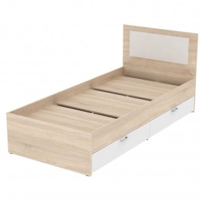 Кровать Ольга L38 (900) 4 ящика (ДСС-Белый) в Дегтярске - degtyarsk.mebel24.online | фото