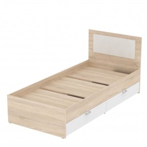 Кровать Ольга L47 (900) 2 ящика (ДСС-Белый) в Дегтярске - degtyarsk.mebel24.online | фото
