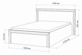 Кровать полутораспальная Нобиле Кр-120 в Дегтярске - degtyarsk.mebel24.online | фото 3