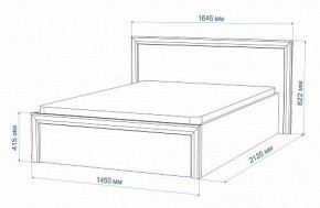 Кровать полутораспальная Нобиле Кр-140 в Дегтярске - degtyarsk.mebel24.online | фото 2