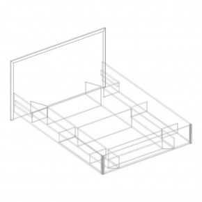 НАОМИ Кровать БЕЗ основания 1400х2000 в Дегтярске - degtyarsk.mebel24.online | фото 4