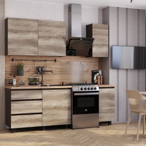 Кухня Энигма 1.6 м (венге/дуб каньон) в Дегтярске - degtyarsk.mebel24.online | фото