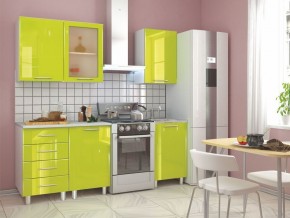 Кухня Танго лайм модульная в Дегтярске - degtyarsk.mebel24.online | фото 1