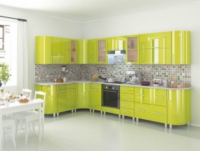 Кухня Танго лайм модульная в Дегтярске - degtyarsk.mebel24.online | фото 2