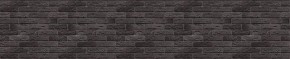 Кухонный фартук 610х3000х1,5 (композит) КМ Кирпич графит в Дегтярске - degtyarsk.mebel24.online | фото