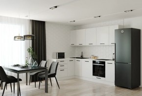 Кухонный гарнитур Белый Глянец 2600*1600 (Стол. 38мм) в Дегтярске - degtyarsk.mebel24.online | фото
