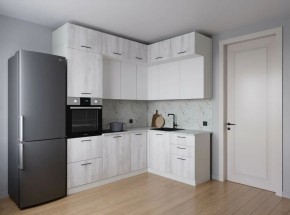Кухонный гарнитур Бланка 2200*1700 (Стол. 38мм) в Дегтярске - degtyarsk.mebel24.online | фото