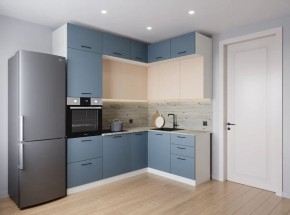 Кухонный гарнитур Фьюжн 2200*1700 (Стол. 26мм) в Дегтярске - degtyarsk.mebel24.online | фото