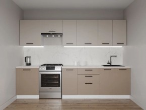 Кухонный гарнитур Каппучино 3000 (Стол. 38мм) в Дегтярске - degtyarsk.mebel24.online | фото