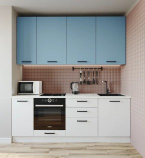 Кухонный гарнитур Капри 2200 h950 (Стол. 38мм) в Дегтярске - degtyarsk.mebel24.online | фото 1