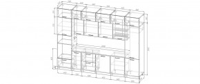 Кухонный гарнитур Капри 3400 (Стол. 26мм) в Дегтярске - degtyarsk.mebel24.online | фото 2