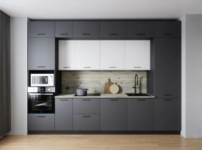 Кухонный гарнитур Меренга 3400 (Стол. 26мм) в Дегтярске - degtyarsk.mebel24.online | фото