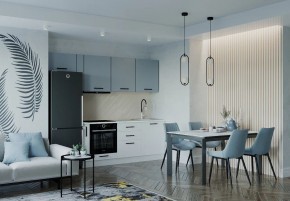 Кухонный гарнитур Ниагара 2550 (Стол. 26мм) в Дегтярске - degtyarsk.mebel24.online | фото 1