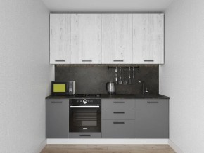 Кухонный гарнитур Санторини 2200 h 950 (Стол. 38мм) в Дегтярске - degtyarsk.mebel24.online | фото 1