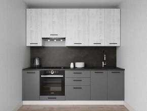 Кухонный гарнитур Санторини 2400 h950 (Стол. 26мм) в Дегтярске - degtyarsk.mebel24.online | фото 1