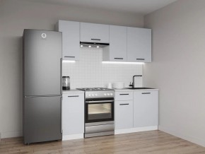 Кухонный гарнитур Смоки 2000 (Стол. 38 мм) в Дегтярске - degtyarsk.mebel24.online | фото 1